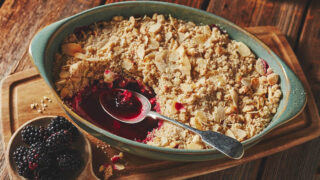 Blackberry Crumble