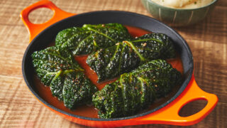 Braised Savoy Cabbage Parcels Stuffed With Herdwick Lamb