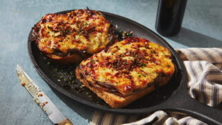 Crispy Onion Crumpet Loaf