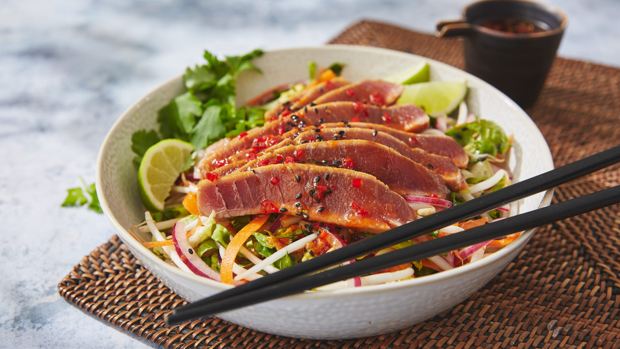 soy & lime tuna