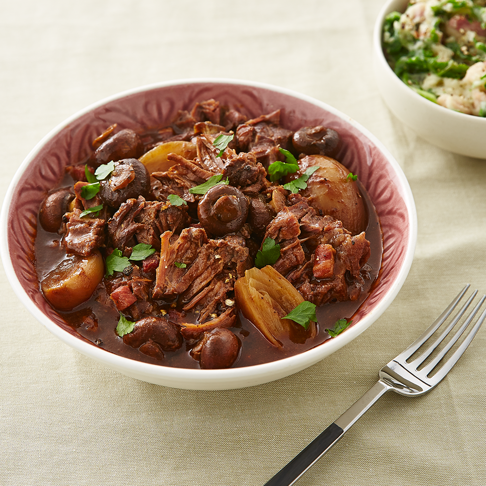 Classic beef stew made with Booths British Beef Shin.