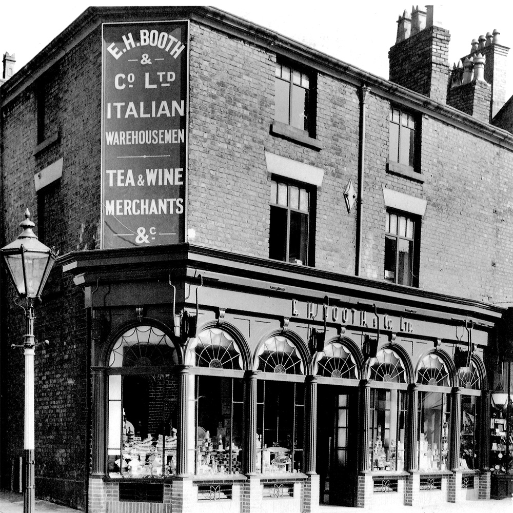 Image of one of Booths' first stores in Chorley