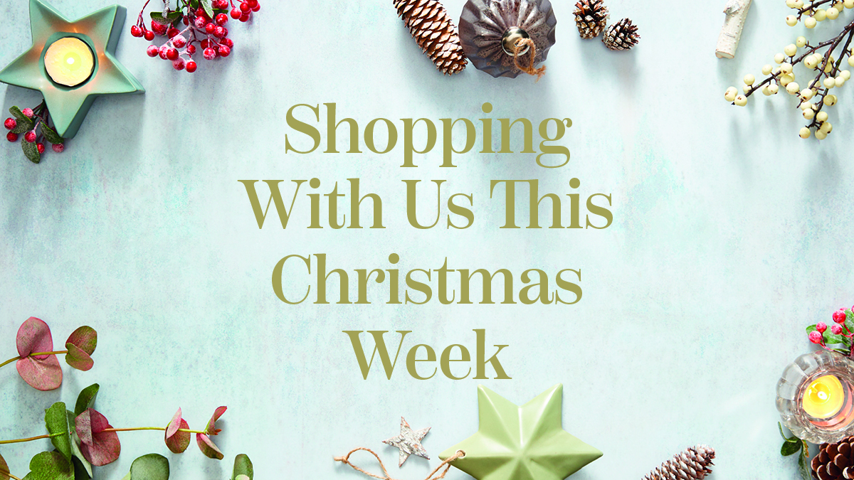 Shopping With Us This Christmas Week Booths