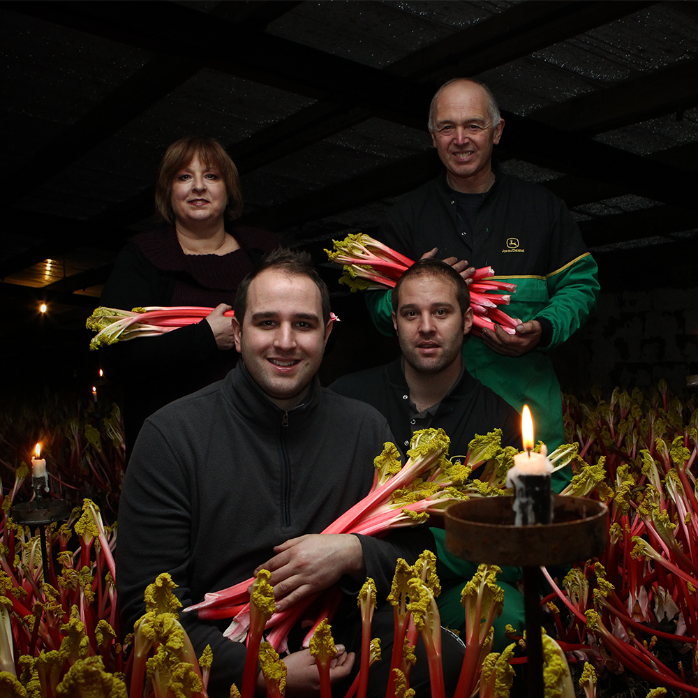 E Oldroyd and Sons with their crop.